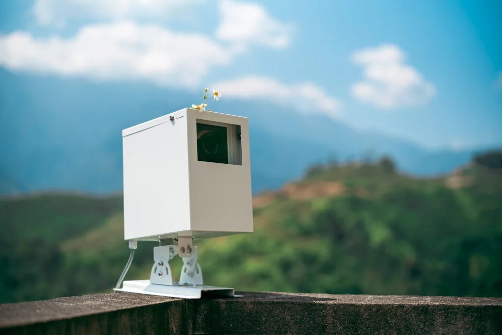 Time lapse construction camera
