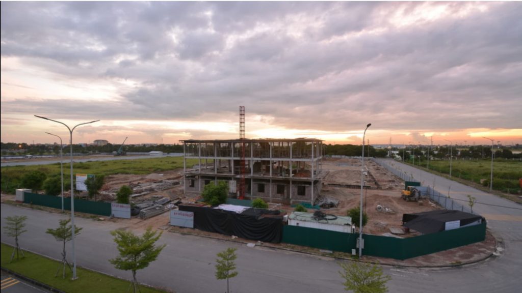 construction progress timelapse